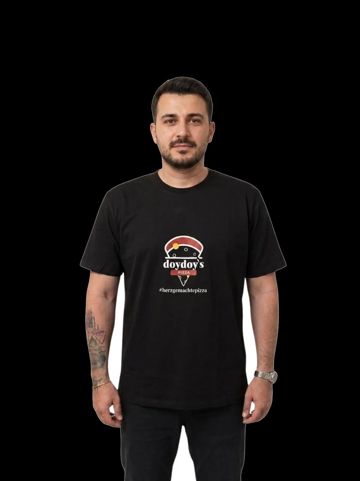 Premium T-Shirt — Schwarz — Vorderdruck