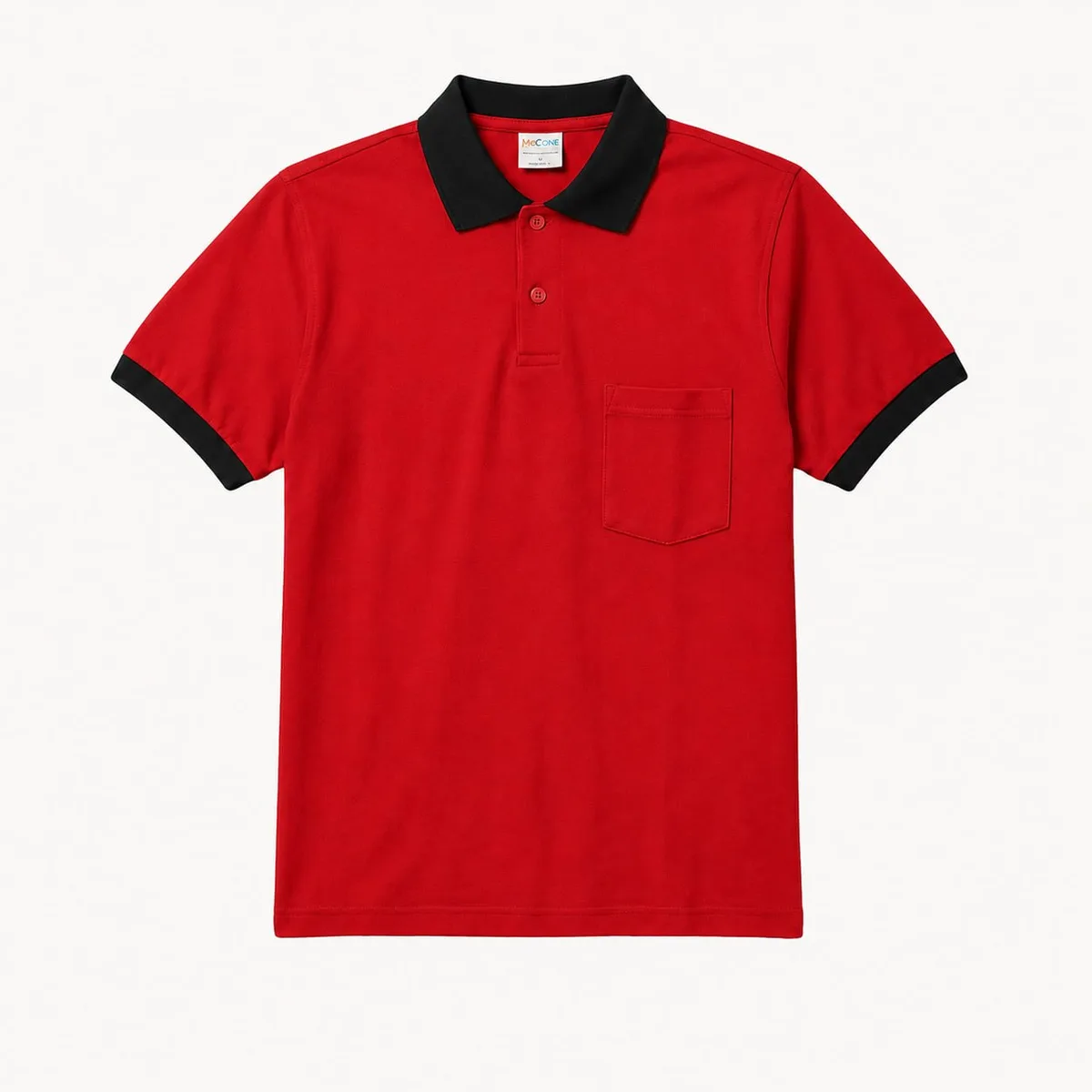Polo-Shirt — Produkt — Rot